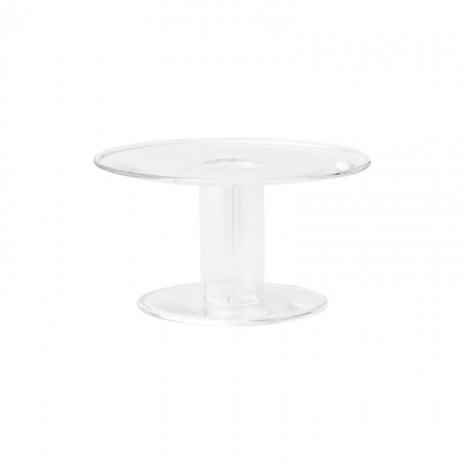 MENU Abacus 캔들홀더 5 5 cm clear 글라스 MENU Abacus candle holder  5 5 cm  clear glass 08529