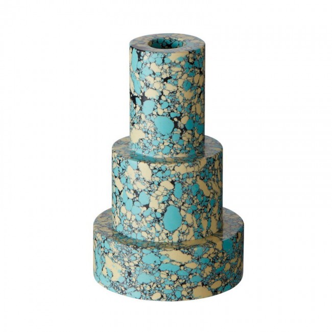 TOM DIXON 톰딕슨 Swirl stepped 캔들 홀더 multicolour TXSWCH01