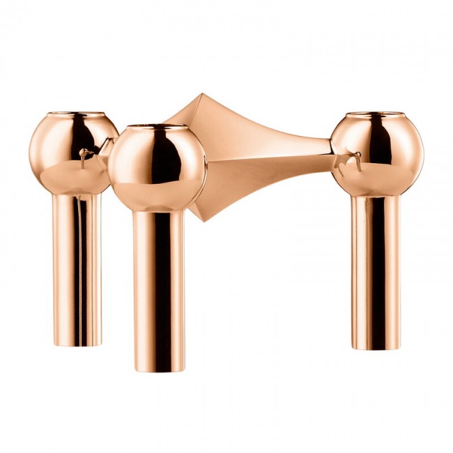STOFF COPENHAGEN 스토프 Nagel 캔들 홀더 로즈 골드 STOFF Copenhagen STOFF Nagel candleholder  rose gold 08512