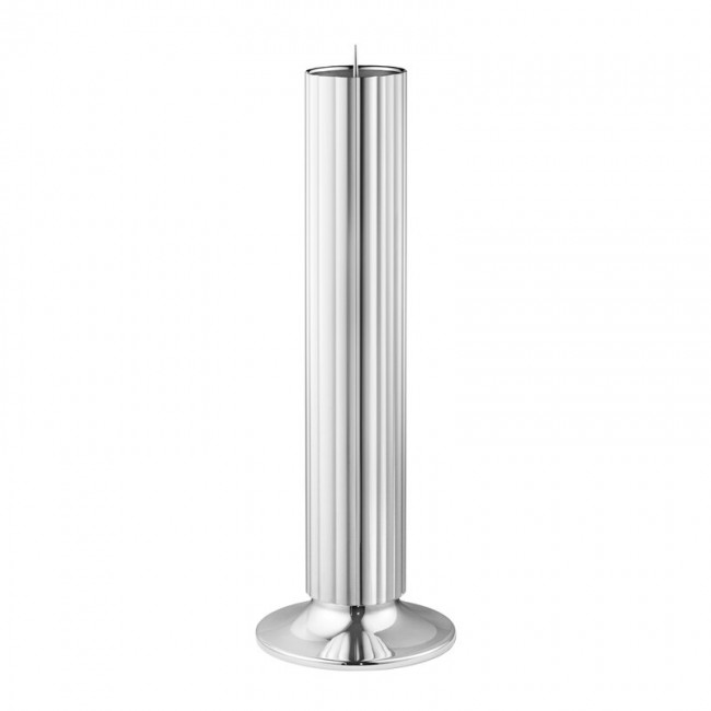 GEORG JENSEN 조지젠슨 Bernadotte floor 캔들 홀더 40 cm 스테인리스 스틸 GJ10019284