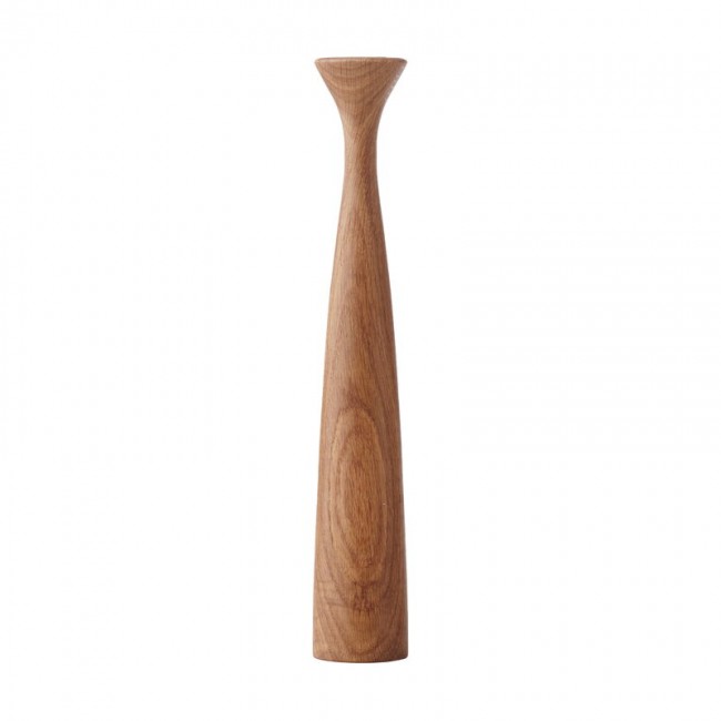 APPLICATA 아플리카타로 로즈 캔들 홀더 oiled oak APL-R17