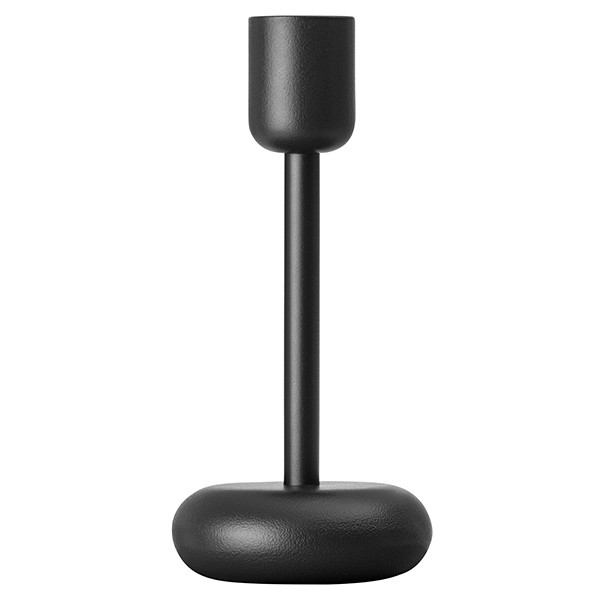 IITTALA 이딸라 Nappula 캔들 홀더 183 mm 다크그레이 II1023317