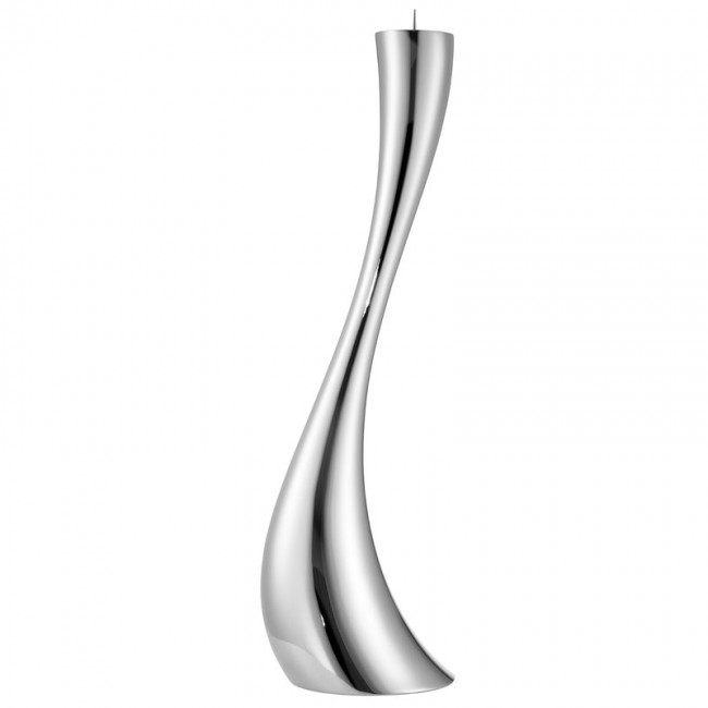 GEORG JENSEN 조지젠슨 Cobra floor 캔들 홀더 L steel GJ3586633
