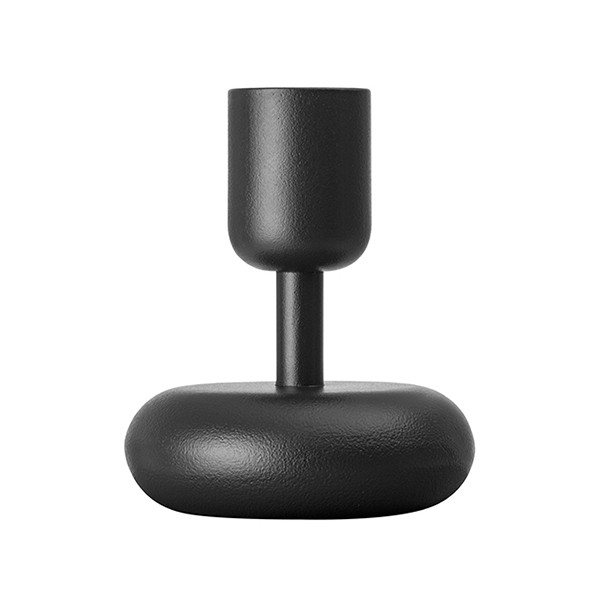 IITTALA 이딸라 Nappula 캔들 홀더 107 mm 다크그레이 II1023318