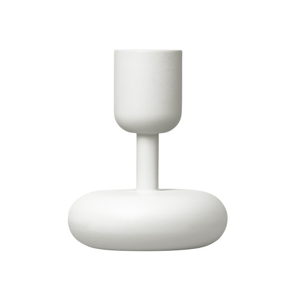 IITTALA 이딸라 Nappula 캔들 홀더 107 mm 화이트 II111142