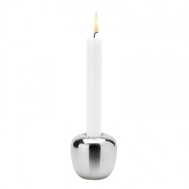 STELTON 스텔톤 Ora 캔들 홀더 small steel ST103