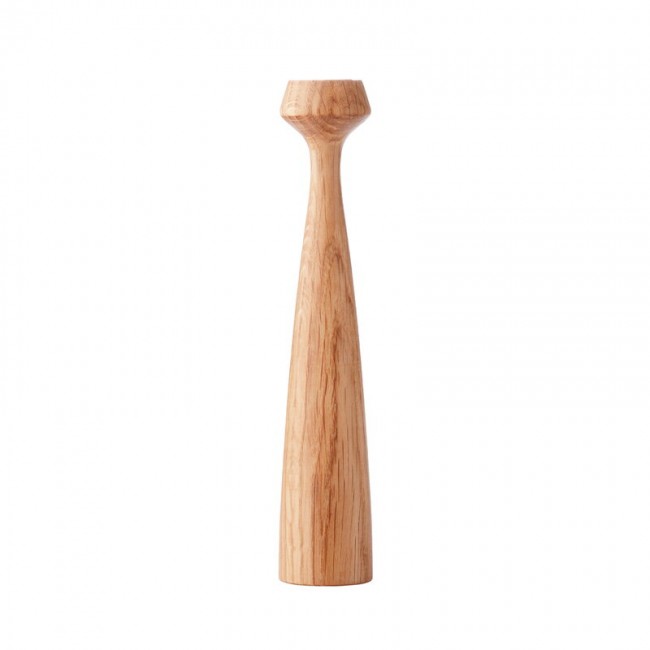 APPLICATA 아플리카타로 Lily 캔들 홀더 oiled oak APL-L17