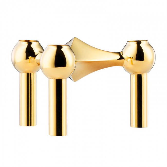 STOFF COPENHAGEN 스토프 Nagel 캔들 홀더 브라스 STOFF Copenhagen STOFF Nagel candleholder  brass 08347