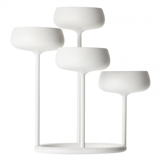 IITTALA 이딸라 Nappula candelabra 화이트 II1024745