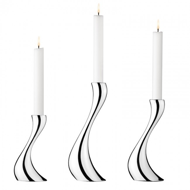 GEORG JENSEN 조지젠슨 Cobra 촛대 3 pcs GJ3586624