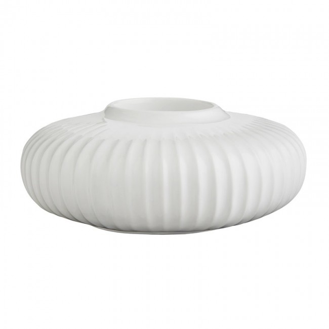 Kahler Hammershoei tealight holder 50 mm 화이트 KR16133