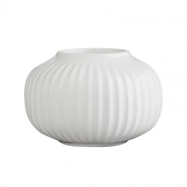 Kahler Hammershoei tealight holder 65 mm 화이트 KR16135