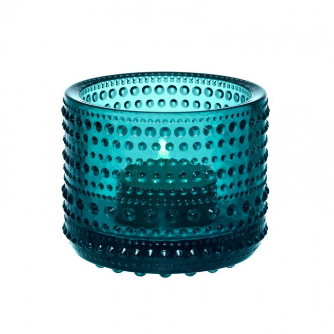 IITTALA 이딸라 Kastehelmi tealight 캔들 홀더 64 mm SEA블루 II1007725