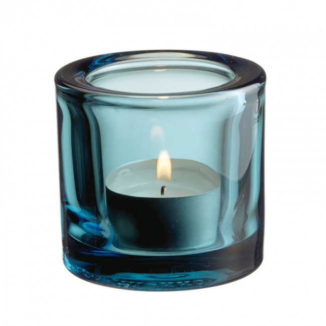 IITTALA 이딸라 Kivi tealight 캔들 홀더 sea 블루 II1007148