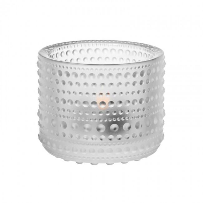 IITTALA 이딸라 Kastehelmi tealight 캔들 홀더 64 mm 프로스트ED II1007664
