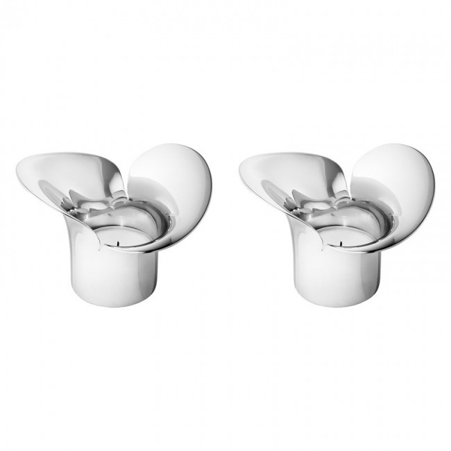 GEORG JENSEN 조지젠슨 Bloom Botanica tealight 캔들 홀더S 2 pcs GJ10016986