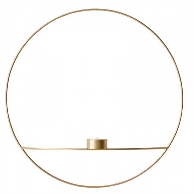 MENU POV Circle 티라이트 holder L 브라스 MENU POV Circle tealight holder  L  brass 08229
