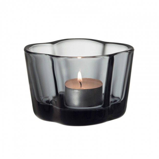 IITTALA 이딸라 Aalto tealight 캔들 홀더 60 mm grey II1051193
