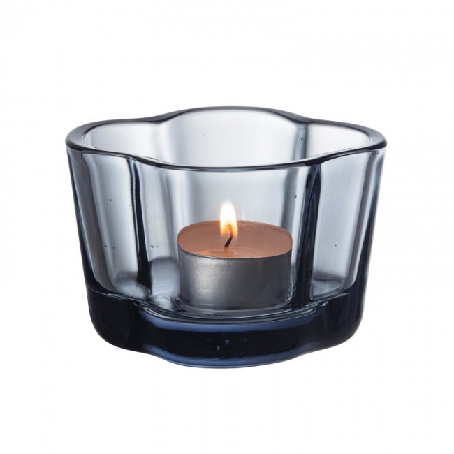 IITTALA 이딸라 Aalto tealight 캔들 홀더 60 mm recycled 글라스 II1056251