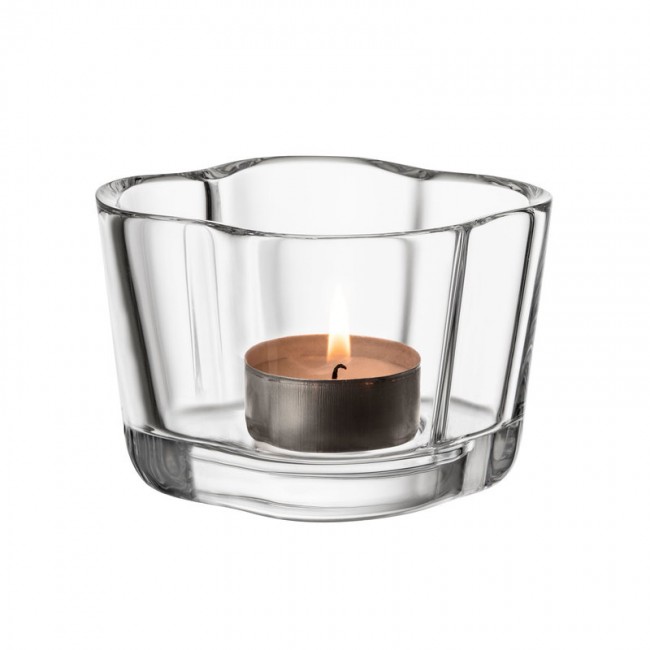 IITTALA 이딸라 Aalto tealight 캔들 홀더 60 mm clear II1051192
