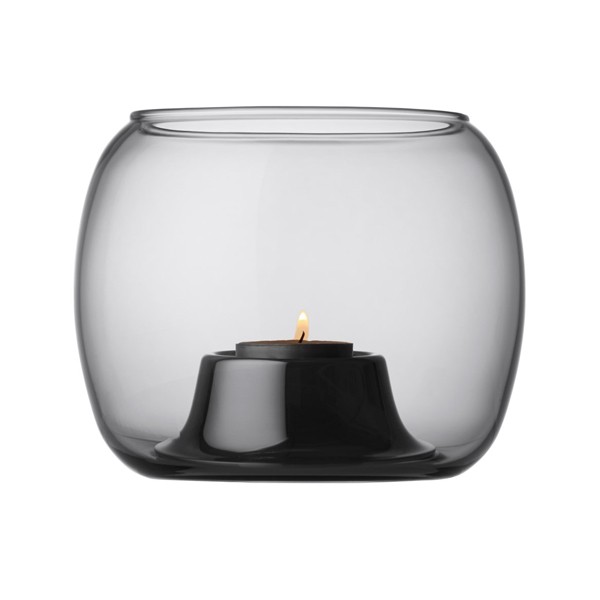 IITTALA 이딸라 Kaasa tealight holder grey II1016394