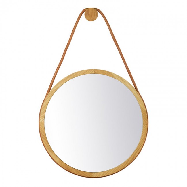 FDB MOEBLER 모블러 I3 Mossoe 거울 40 cm oak FDBI330110011