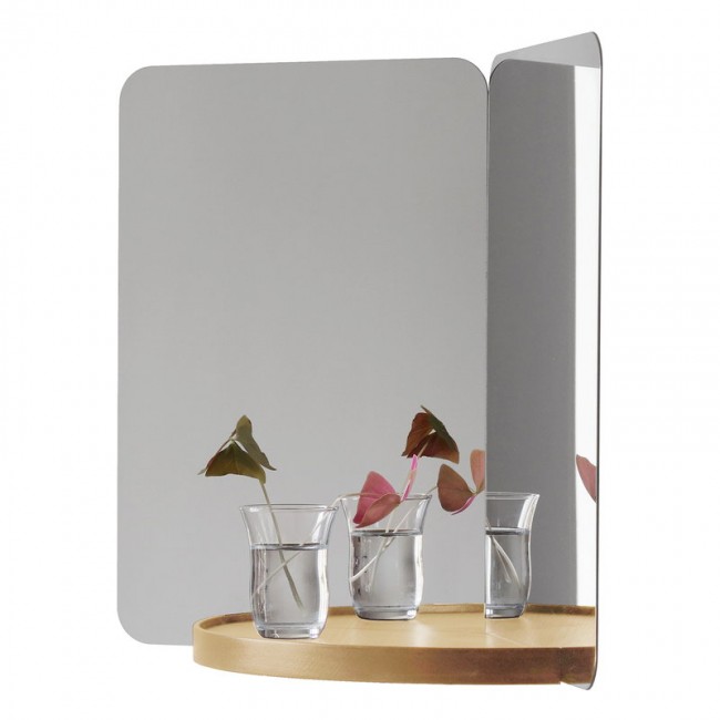 ARTEK 124 degrees 거울 미디움 ash shelf Artek 124 degrees mirror  medium  ash shelf 08114