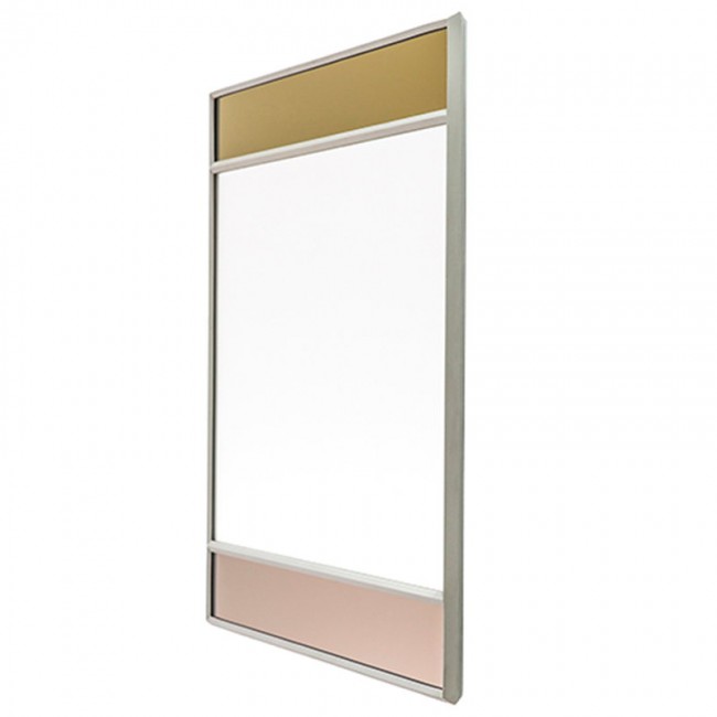 MAGIS 비트라IL 거울 50 x 50 cm 라이트 그레이 Magis Vitrail mirror  50 x 50 cm  light grey 08062