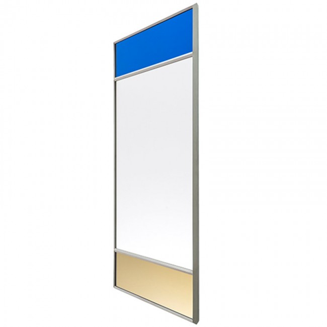 MAGIS 비트라IL 거울 70 x 50 cm 라이트 그레이 Magis Vitrail mirror  70 x 50 cm  light grey 08053