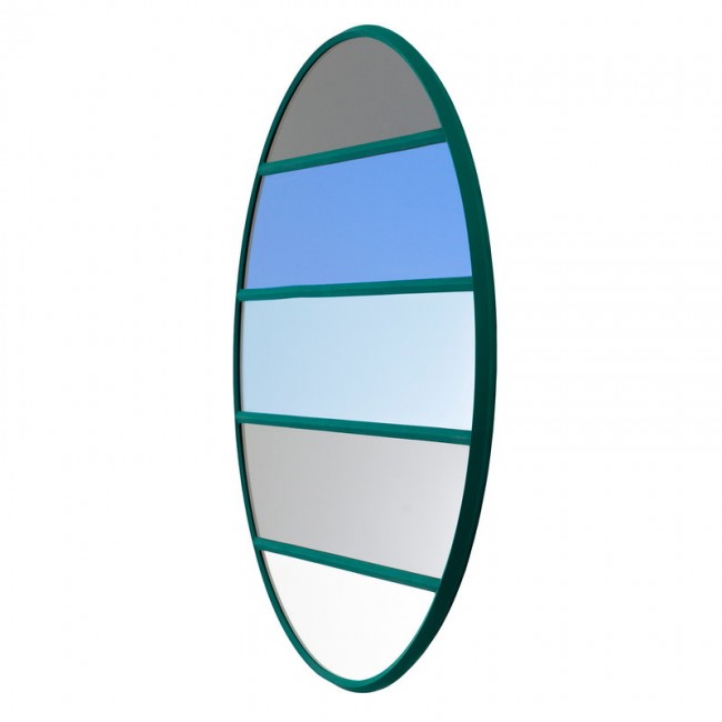 MAGIS 비트라IL 거울 50 x 50 cm round 그린 Magis Vitrail mirror  50 x 50 cm  round  green 08024