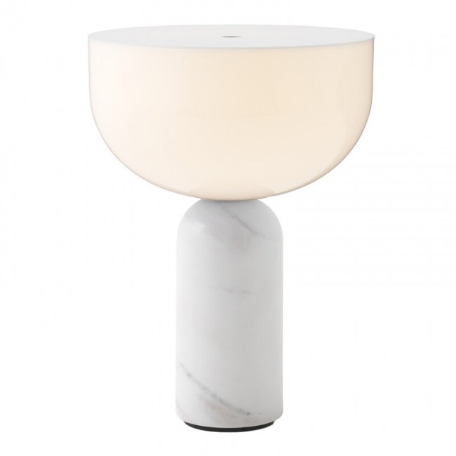 NEW WORKS 뉴 웍스 Kizu 포터블 테이블조명 화이트 marble NW21710