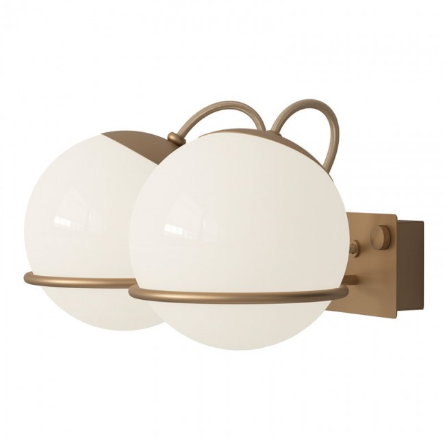 ASTEP 모델 237/2 벽등 벽조명 14 cm 샴페인 Astep Model 237/2 wall lamp  14 cm  champagne 07772