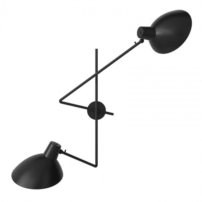 ASTEP VV CINQU안타 Twin 벽등 벽조명 블랙 Astep VV Cinquanta Twin wall lamp  black 07770