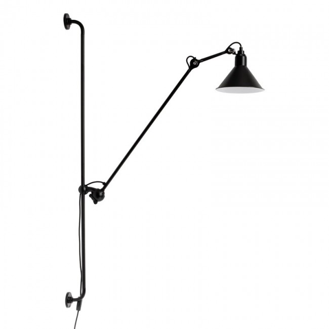 DCWU00E9DITIONS 램프 그라스 214 벽등 벽조명 conic shade 블랙 DCWu00e9ditions Lampe Gras 214 wall lamp  conic shade  black 07739