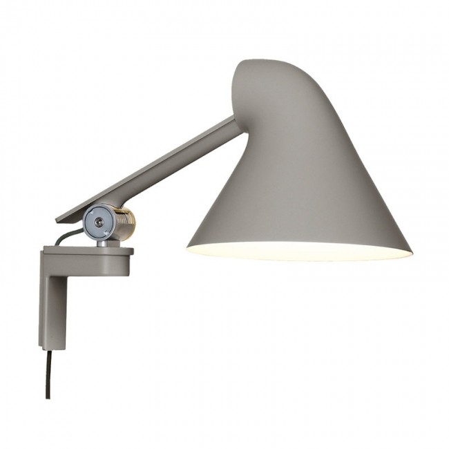 LOUIS POULSEN NJP 벽등 벽조명 쇼트 암 라이트 그레이 Louis Poulsen NJP wall lamp  short arm  light grey 07653