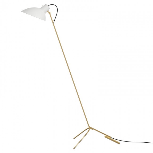 ASTEP VV CINQU안타 스탠드조명 플로어스탠드 브라스 - 화이트 Astep VV Cinquanta floor lamp  brass - white 07372