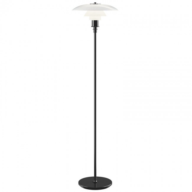 LOUIS POULSEN PH 3 1/2 - 2 1/2 스탠드조명 플로어스탠드 메탈리시드 블랙 Louis Poulsen PH 3 1/2 - 2 1/2 floor lamp  metallised black 07286
