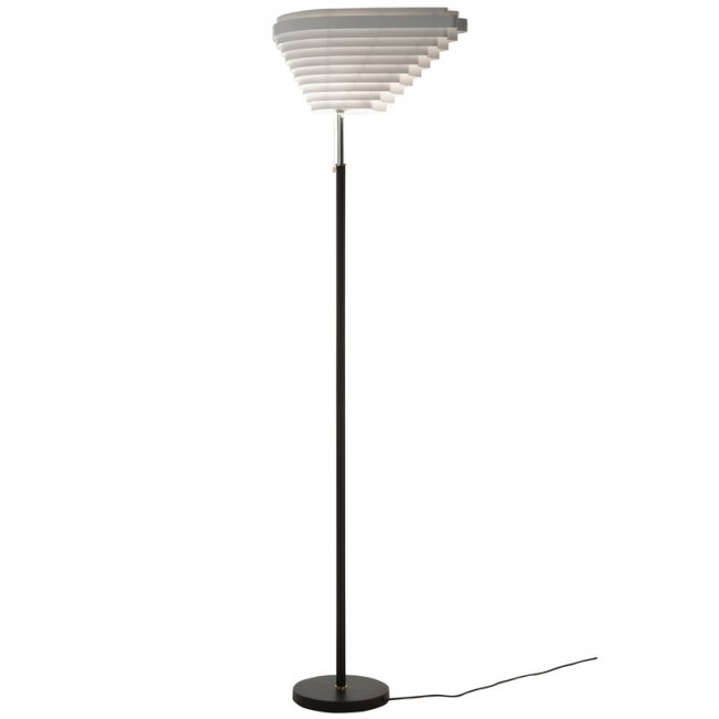 ARTEK 알토 스탠드조명 플로어스탠드 A805 니켈 접시D 브라스 Artek Aalto floor lamp A805  nickel plated brass 07257