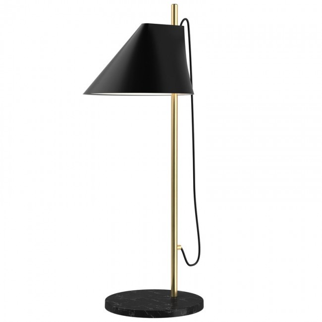 LOUIS POULSEN 유 테이블 책상 조명 브라스 - 블랙 Louis Poulsen Yuh table lamp  brass - black 07006