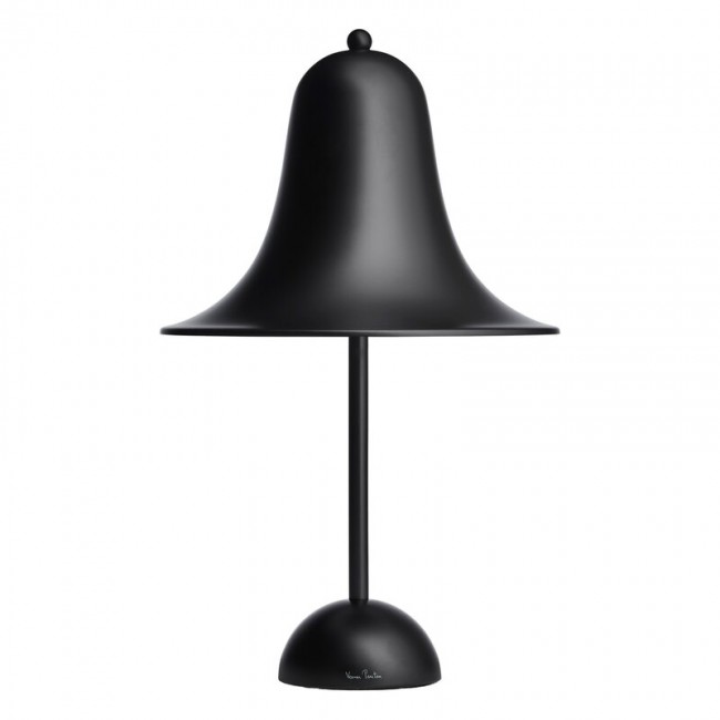 VERPAN 팬탑 테이블조명 23 cm 매트 블랙 Verpan Pantop table lamp 23 cm  matt black 06851