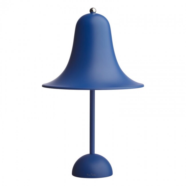 VERPAN 팬탑 테이블조명 23 cm 매트 클래식 블루 Verpan Pantop table lamp 23 cm  matt classic blue 06850