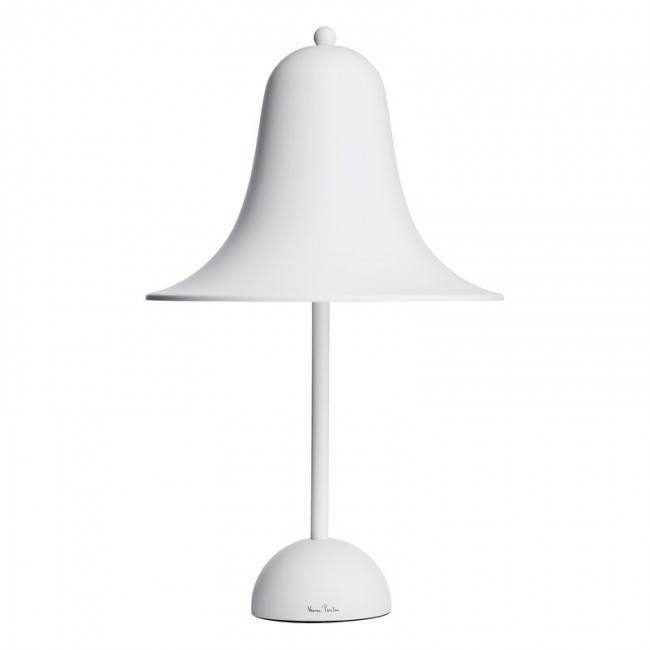 VERPAN 팬탑 테이블조명 23 cm 매트 화이트 Verpan Pantop table lamp 23 cm  matt white 06848