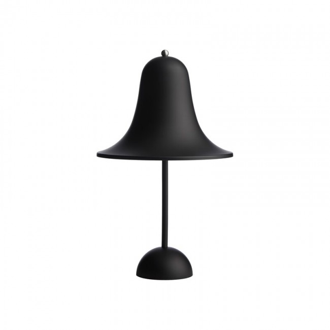 VERPAN 팬탑 포터블 테이블조명 18 cm 매트 블랙 Verpan Pantop Portable table lamp 18 cm  matt black 06846