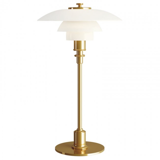 LOUIS POULSEN PH 2/1 테이블 램프 메탈리시드 브라스 Louis Poulsen PH 2/1 table lamp  metallised brass 06767