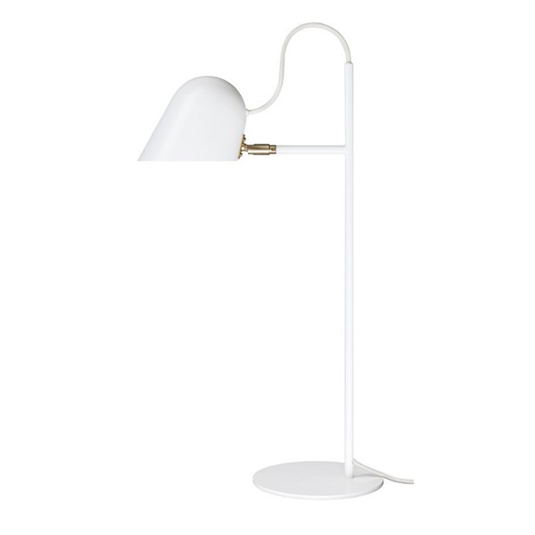 OErsjoe Streck 테이블조명 화이트-브라스 ORS38921-01-000