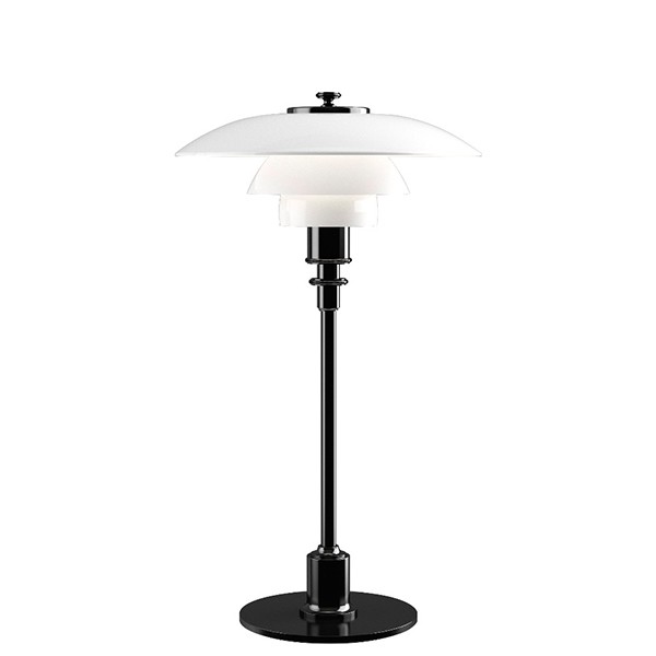 LOUIS POULSEN PH 2/1 테이블 램프 메탈리시드 블랙 Louis Poulsen PH 2/1 table lamp  metallised black 06355