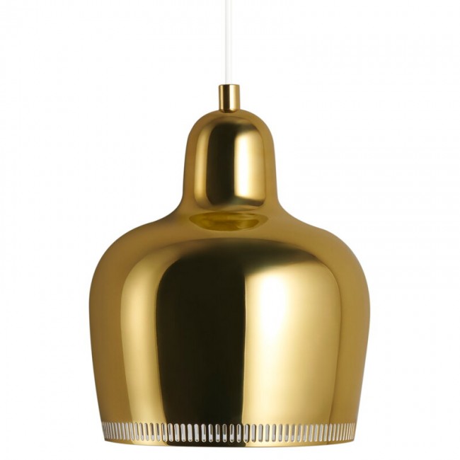 ARTEK 알토 펜던트 A330S 골든 벨 브라스 Artek Aalto pendant A330S Golden Bell  brass 06078