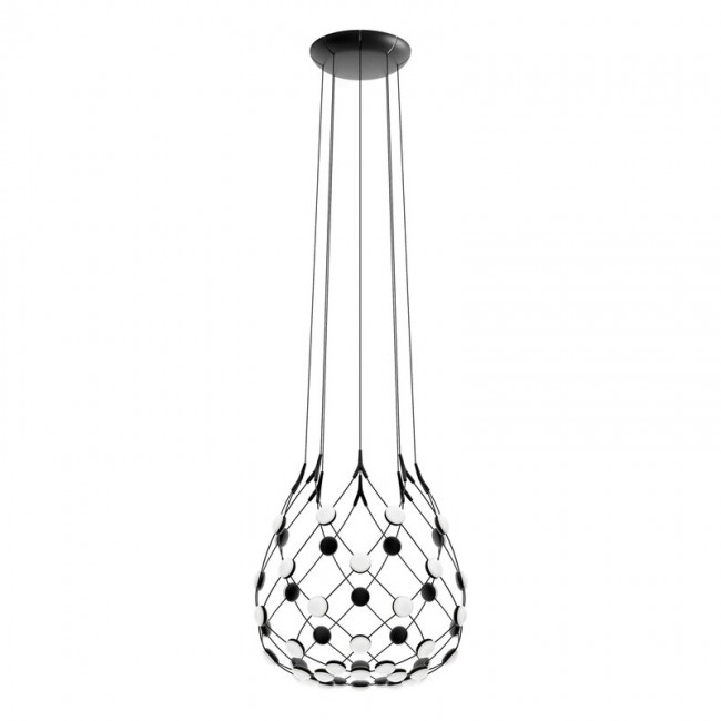 LUCEPLAN Mesh 펜던트 55 cm 블랙 Luceplan Mesh pendant  55 cm  black 06071