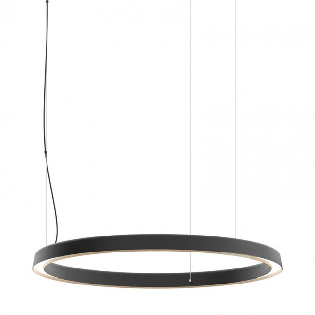 LUCEPLAN Compendium Circle 펜던트 72 cm 블랙 Luceplan Compendium Circle pendant  72 cm  black 06069