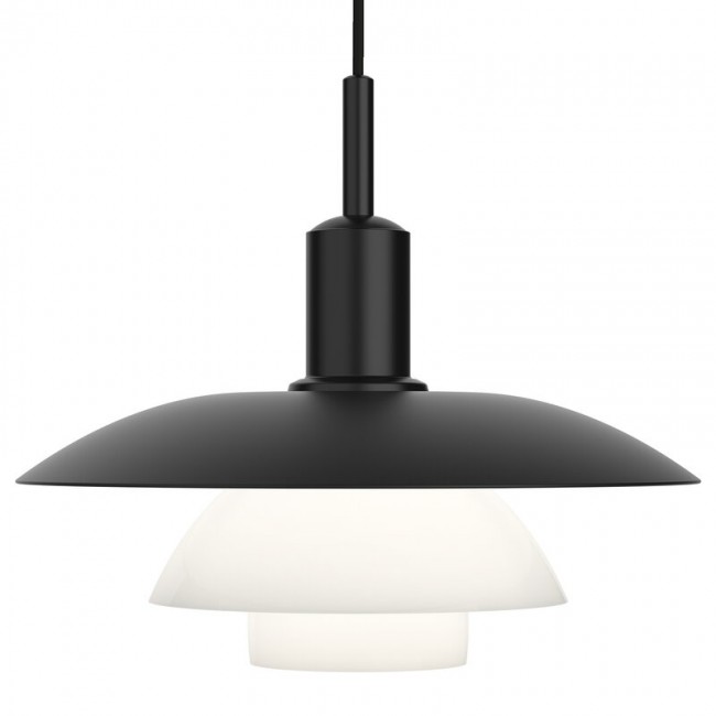 LOUIS POULSEN PH 5/5 펜던트 블랙 메탈 - 오팔 글라스 Louis Poulsen PH 5/5 pendant  black metal - opal glass 06015